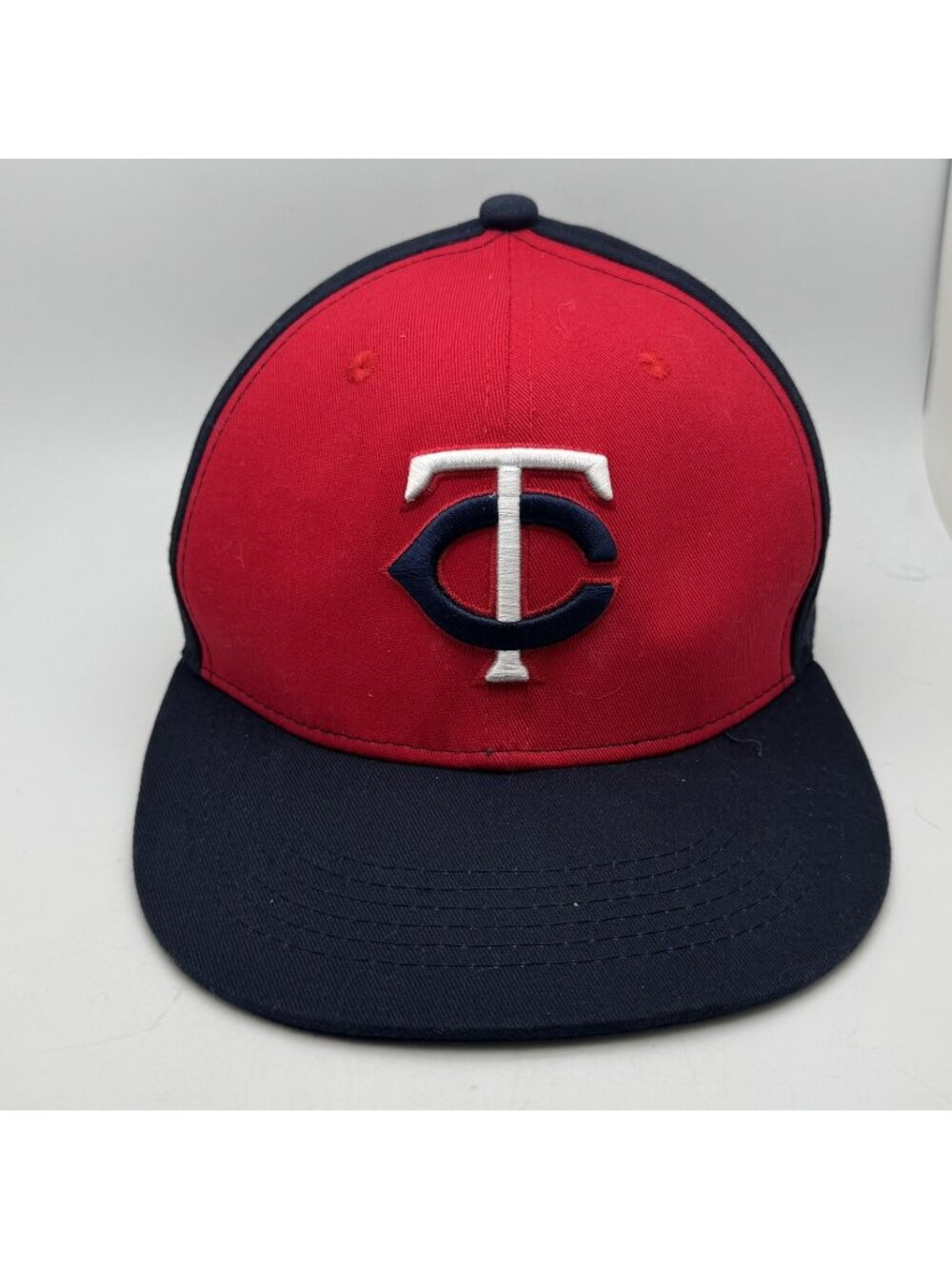 Minnesota Twins Baseball Cap Hat TC Logo Red Navy DQ 2016 Promotional Adjustable